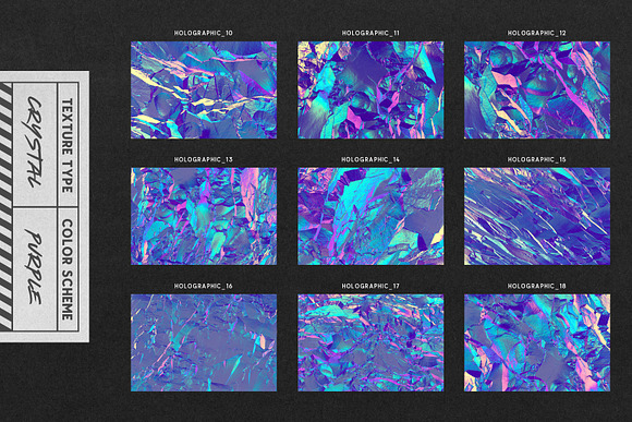 Holographic Backgrounds Collection in Textures - product preview 10