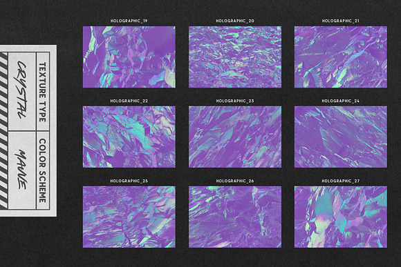 Holographic Backgrounds Collection in Textures - product preview 11