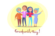 Grandparents Day Poster Senior