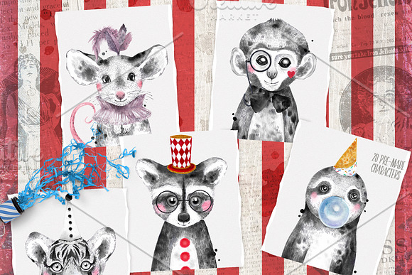 ANIMAL BABIES BUNDLE 30% OFF in Illustrations - product preview 10