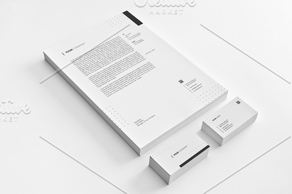 Clean Corporate Identity V09 in Stationery Templates - product preview 2