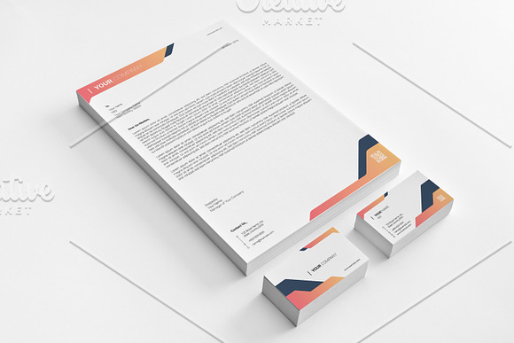 Minimal Corporate Identity V10 in Stationery Templates - product preview 2
