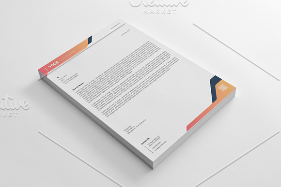 Minimal Corporate Identity V10 in Stationery Templates - product preview 4