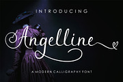 Angelline // Script Font