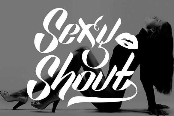Sexy Shout in Display Fonts - product preview 7