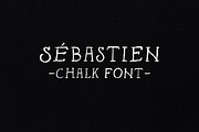 Sebastien chalk font