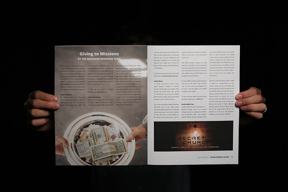 Kingdom Magazine InDesign Template in Magazine Templates - product preview 2