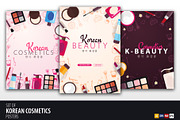 Korean Cosmetics posters.