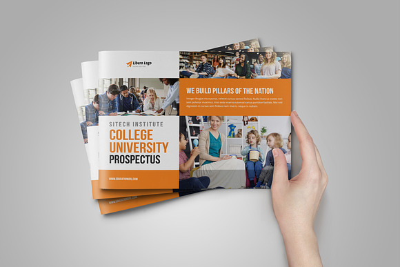 Education Prospectus Brochure v8 in Brochure Templates - product preview 1