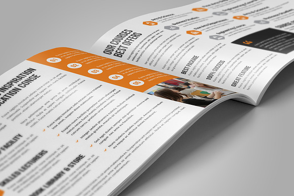 Education Prospectus Brochure v8 in Brochure Templates - product preview 4
