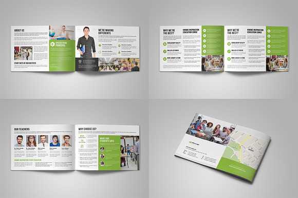 Education Prospectus Brochure v8 in Brochure Templates - product preview 8