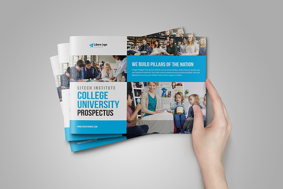 Education Prospectus Brochure v8 in Brochure Templates - product preview 9