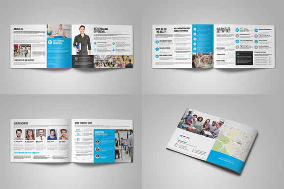 Education Prospectus Brochure v8 in Brochure Templates - product preview 10