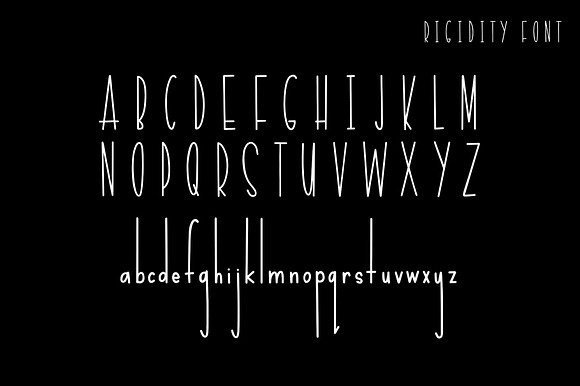 Rigidity in Sans-Serif Fonts - product preview 9