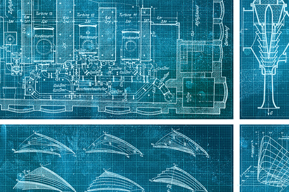 100 Blueprint Technology Brushes in Add-Ons - product preview 8