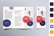 Fitness Trainer Brochure Trifold