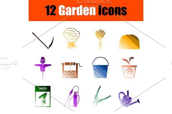 Set of Gardening Icons