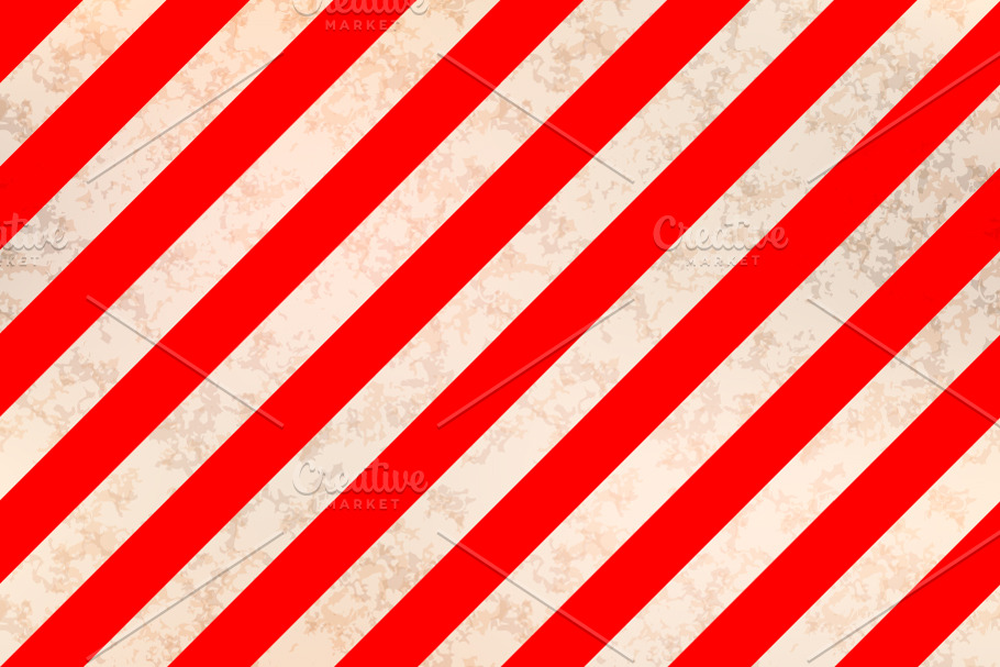 Worn white and red stripes pattern