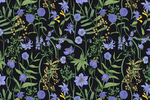 Floral patterns in Patterns - product preview 13