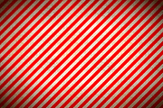 Warning red and white stripes