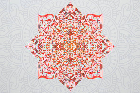 Mandalas set in Illustrations - product preview 5