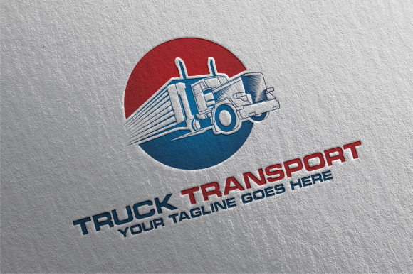Truck Transport Logo + Stationery | Creative Daddy