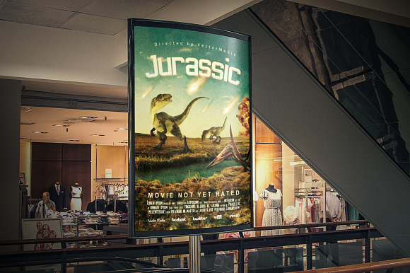 Jurassic - Flyer / Poster in Flyer Templates - product preview 3