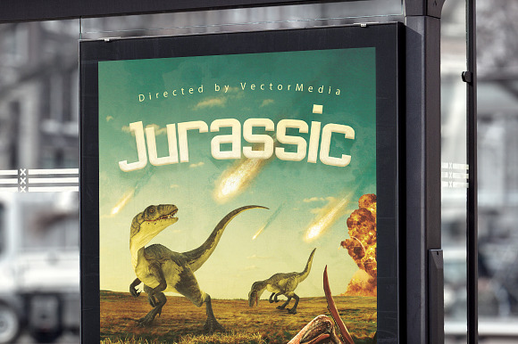 Jurassic - Flyer / Poster in Flyer Templates - product preview 6