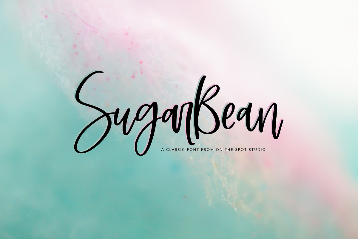 SugarBean in Script Fonts - product preview 8