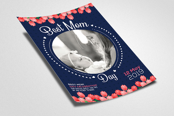 Best Mom Day Celebration Flyer Temp in Flyer Templates - product preview 1