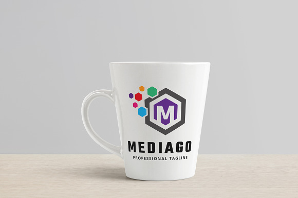 Mediago Letter M Logo in Logo Templates - product preview 3