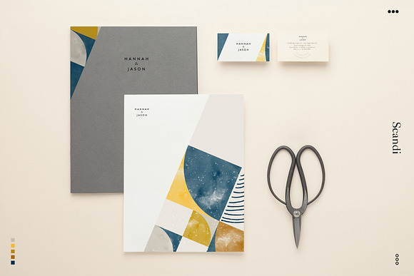 SCANDI | Watercolor Design Elements in Textures - product preview 12