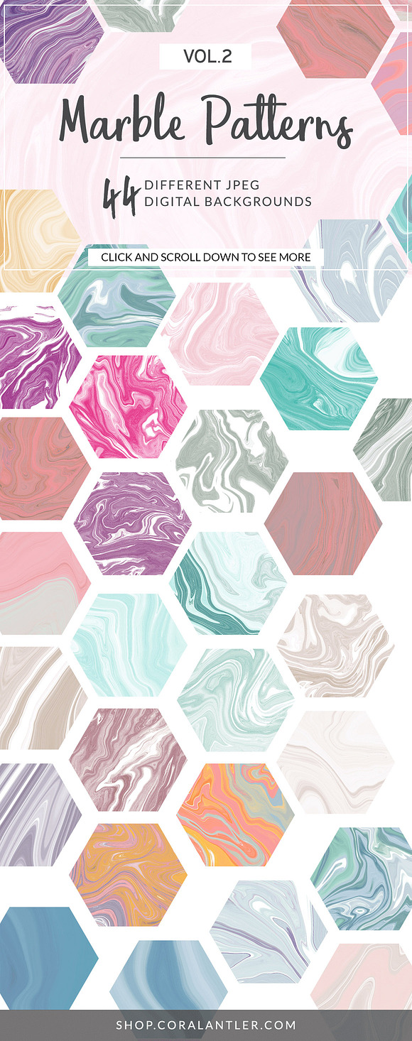 Marble Patterns Pack Vol.2 in Patterns - product preview 4