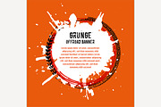 Grunge Tire Banner