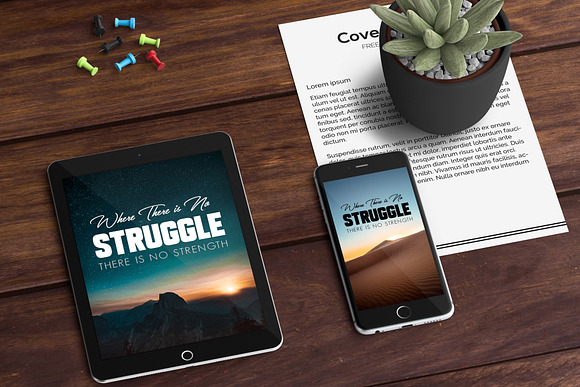 100 Action Quotes Bundle in Instagram Templates - product preview 4