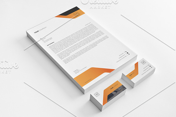 Corporate Identity Design V11 in Stationery Templates - product preview 1