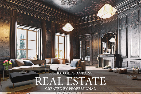 Real Estate Photoshop Actions
