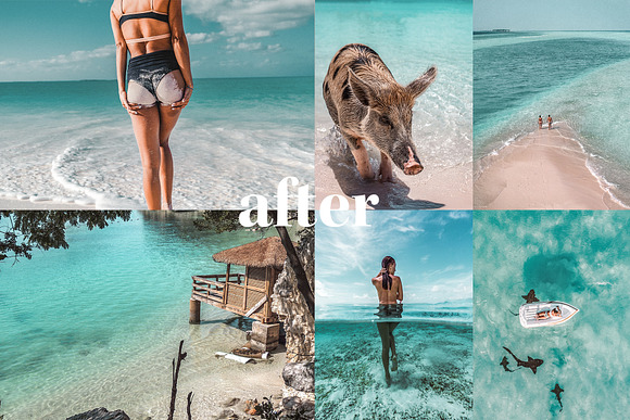 Bahamas Mobile Lightroom Presets in Add-Ons - product preview 2