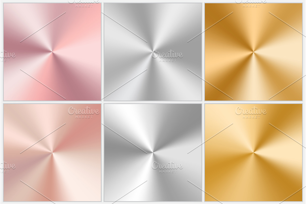 Metal gradient collection in Textures - product preview 8