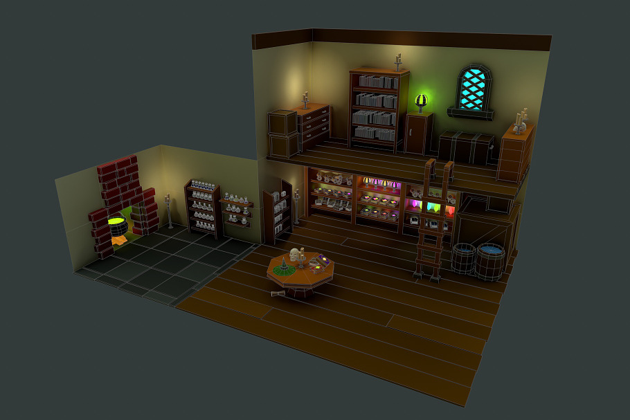 Alchemist's room in Urban - product preview 13