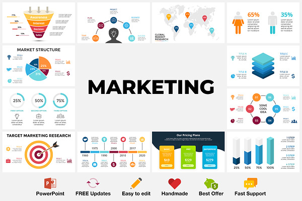 Marketing Infographics. PowerPoint