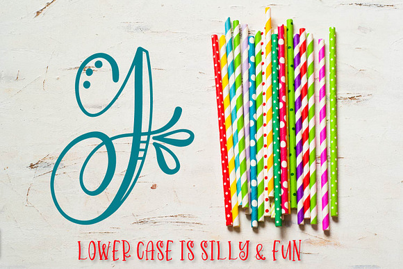 Monogram Font & Doodle Alternatives in Display Fonts - product preview 8