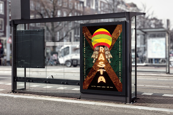 Reggae - Flyer 04 [ 70% OFF! ] in Flyer Templates - product preview 5