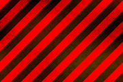 Warning sign red and black stripes