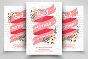 Mother's Day Floral Flyer Templates