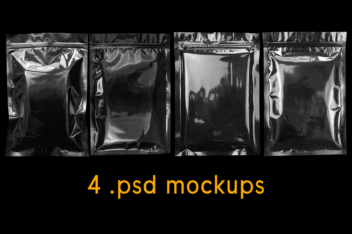 Download Black plastic bag mockup | Creative Product Mockups ...