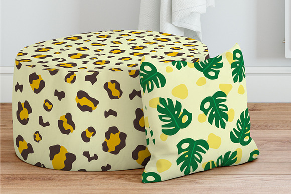 40 Jungle Vector Seamless Patters in Patterns - product preview 9