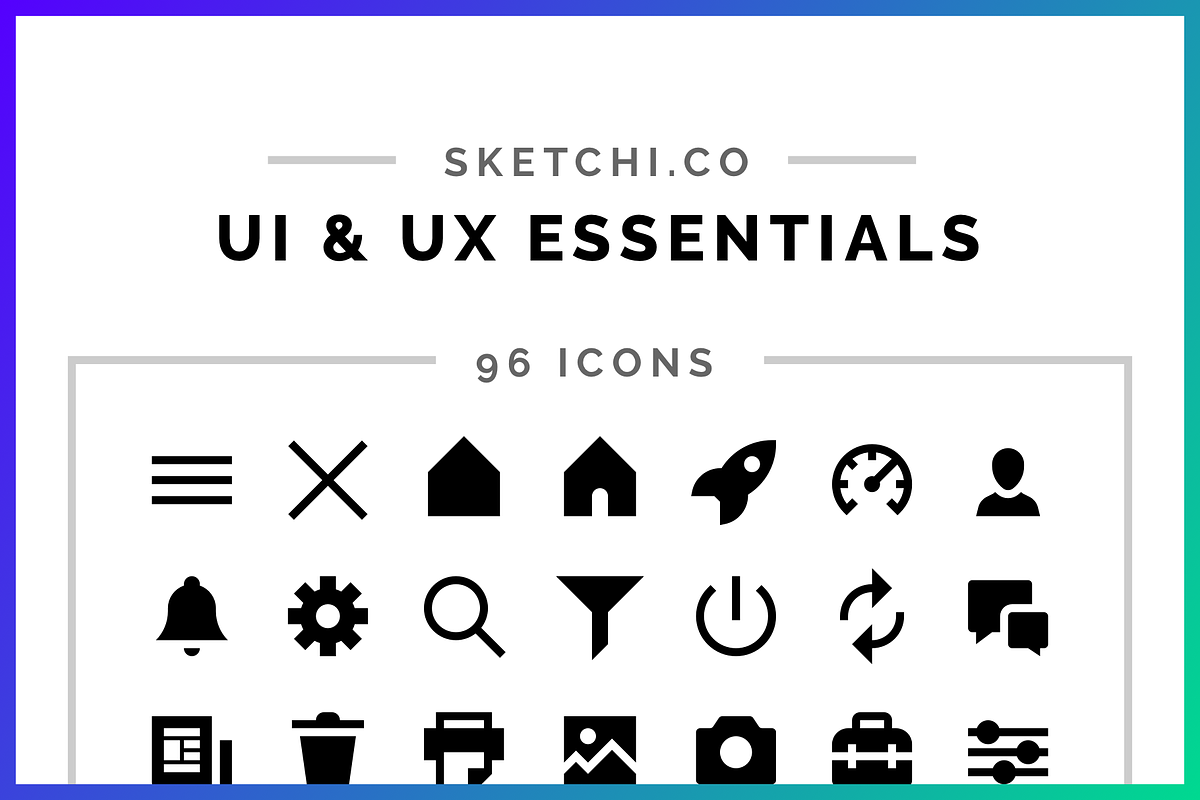 UI & UX Essentials Solid Icons in UI Icons - product preview 8