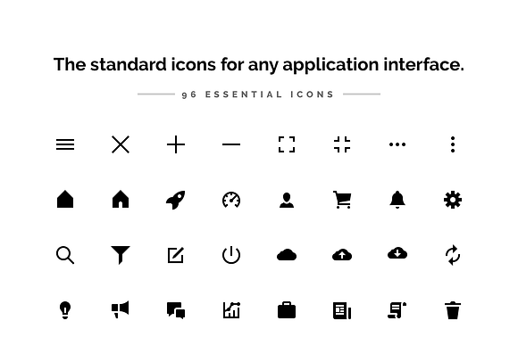 UI & UX Essentials Solid Icons in UI Icons - product preview 2
