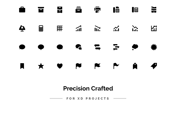 Office & Communication Solid Icons in Communication Icons - product preview 1